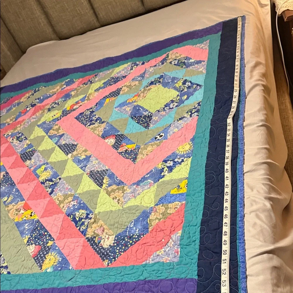 Colorful Patchwork Quilt